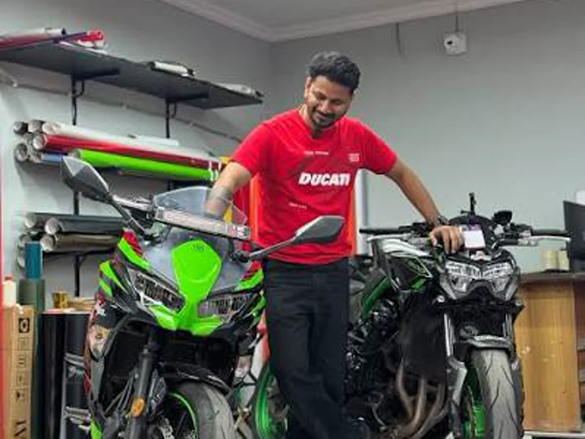 Inside the Race Dynamics showroom in Lucknow